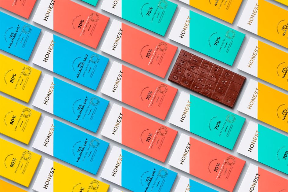 Project by Storm Wigget for Honest Chocolate