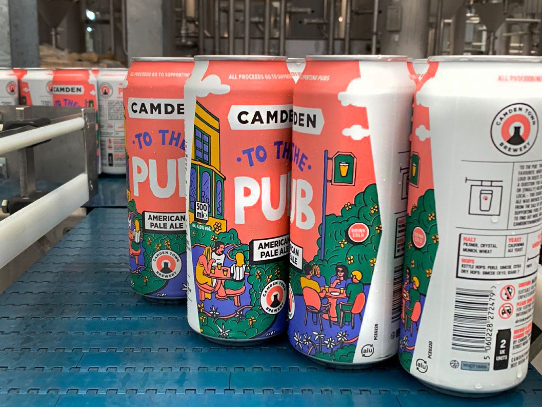 Colourful New Beer Brand Celebrates The Return To The Pub | Creative Boom