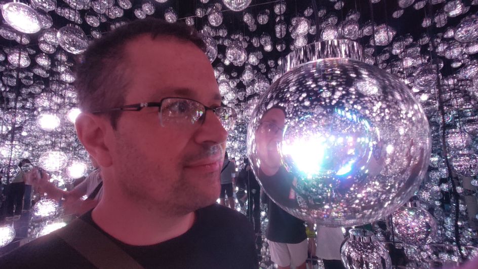 Our writer Tom May at Tokyo's teamLab Borderless