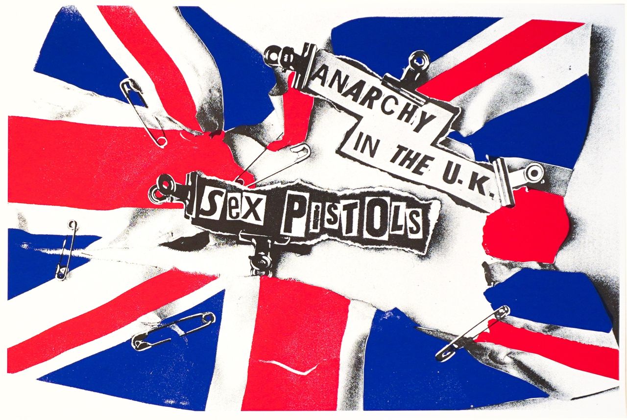 Final artwork of Sex Pistols artist Jamie Reid unveiled at new 