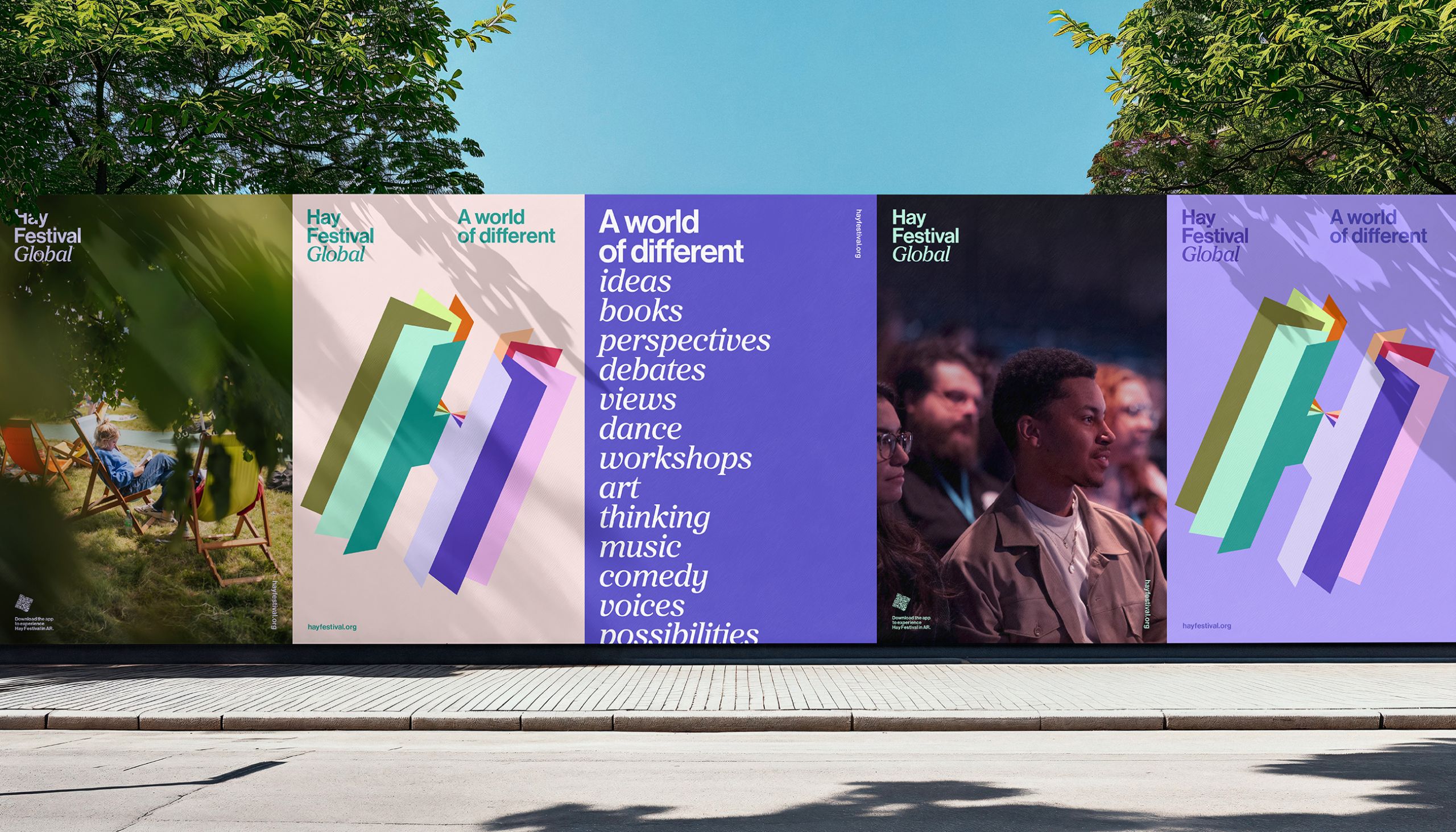 EDIT's new identity for Hay Festival Global better evokes its 21st ...