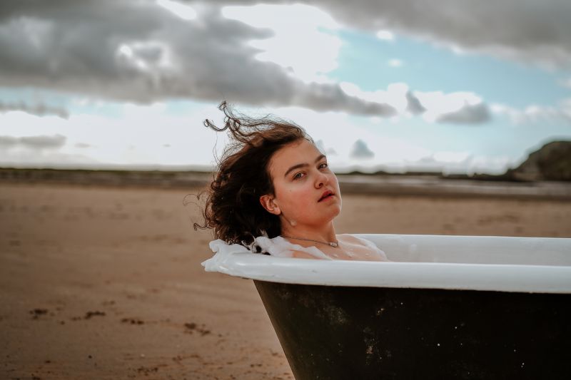 Photographs By Corin Jones Of Women Bathing Outside In Nature In   628ecf67c446a2b2b6483573c1e3c89c6efe2f8b 800 