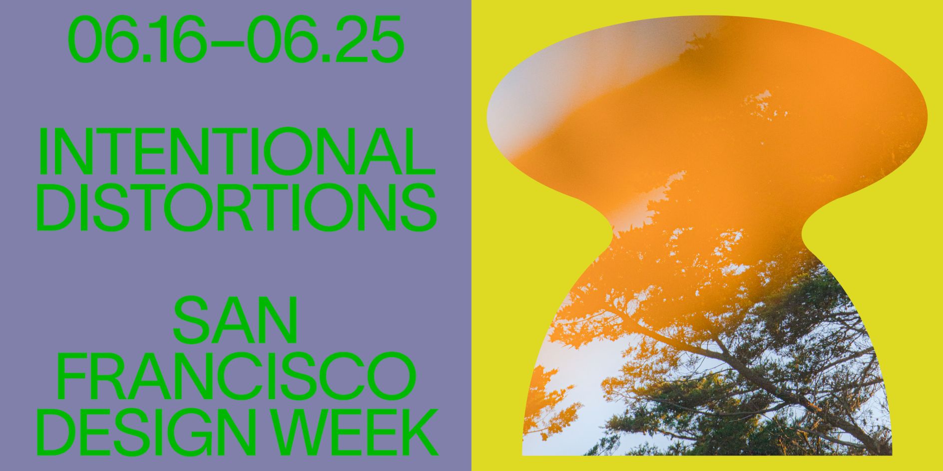 The new San Francisco Design Week identity aims to challenge our