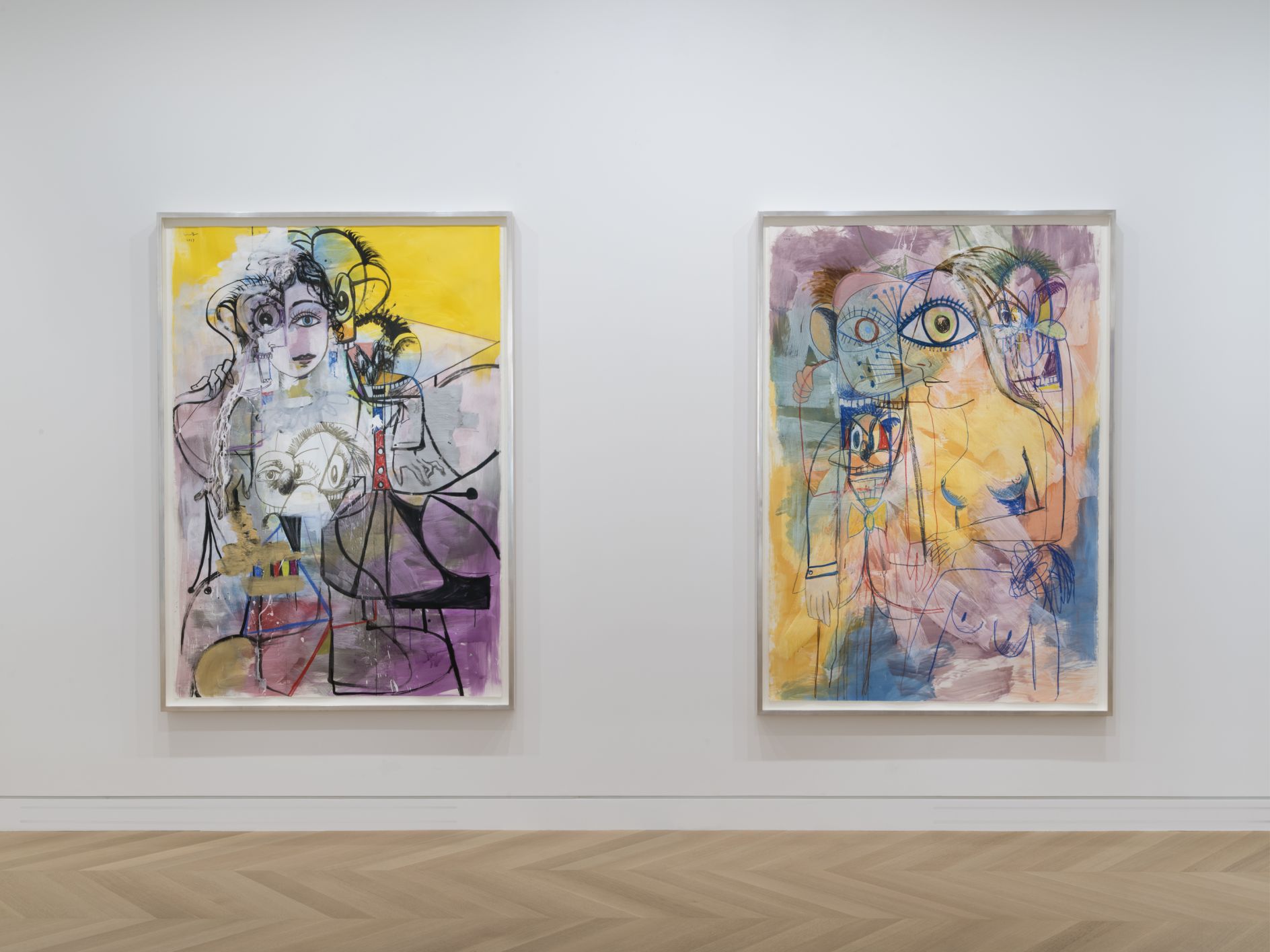 George Condo's Cubism portrait paintings reveal multiple states of joy ...