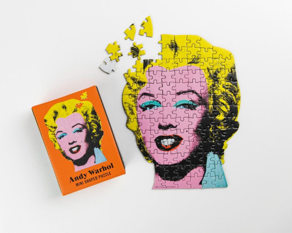 Mini Shaped Puzzle - Marilyn by Andy Warhol