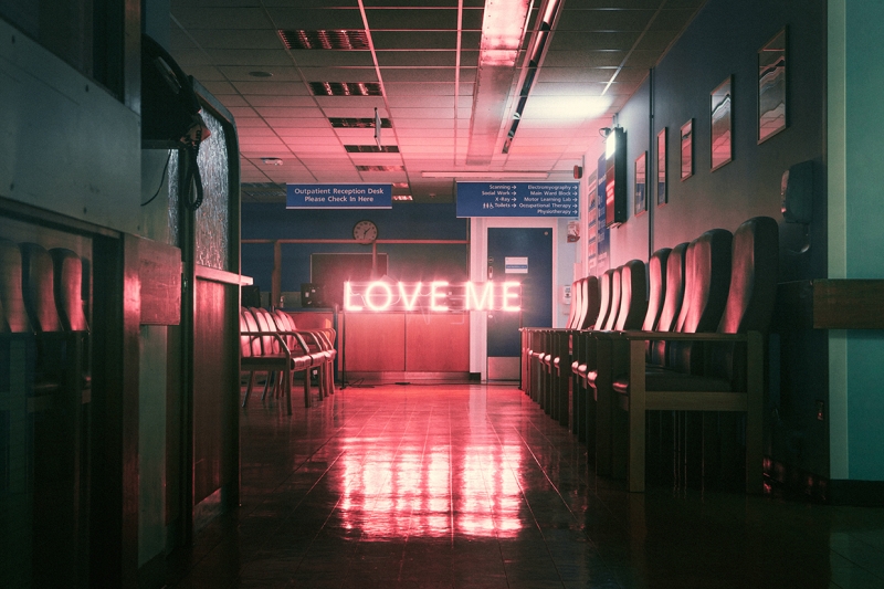 The 1975 store light up sign