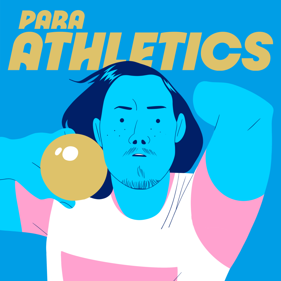 Para athletics was inspired by a Courbet.