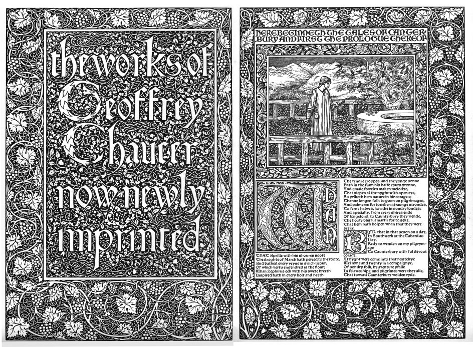 Prólogo - Edward Burne-Jones y William Morris