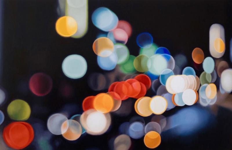 Philip Barlow s oil paintings that look like blurred photographs