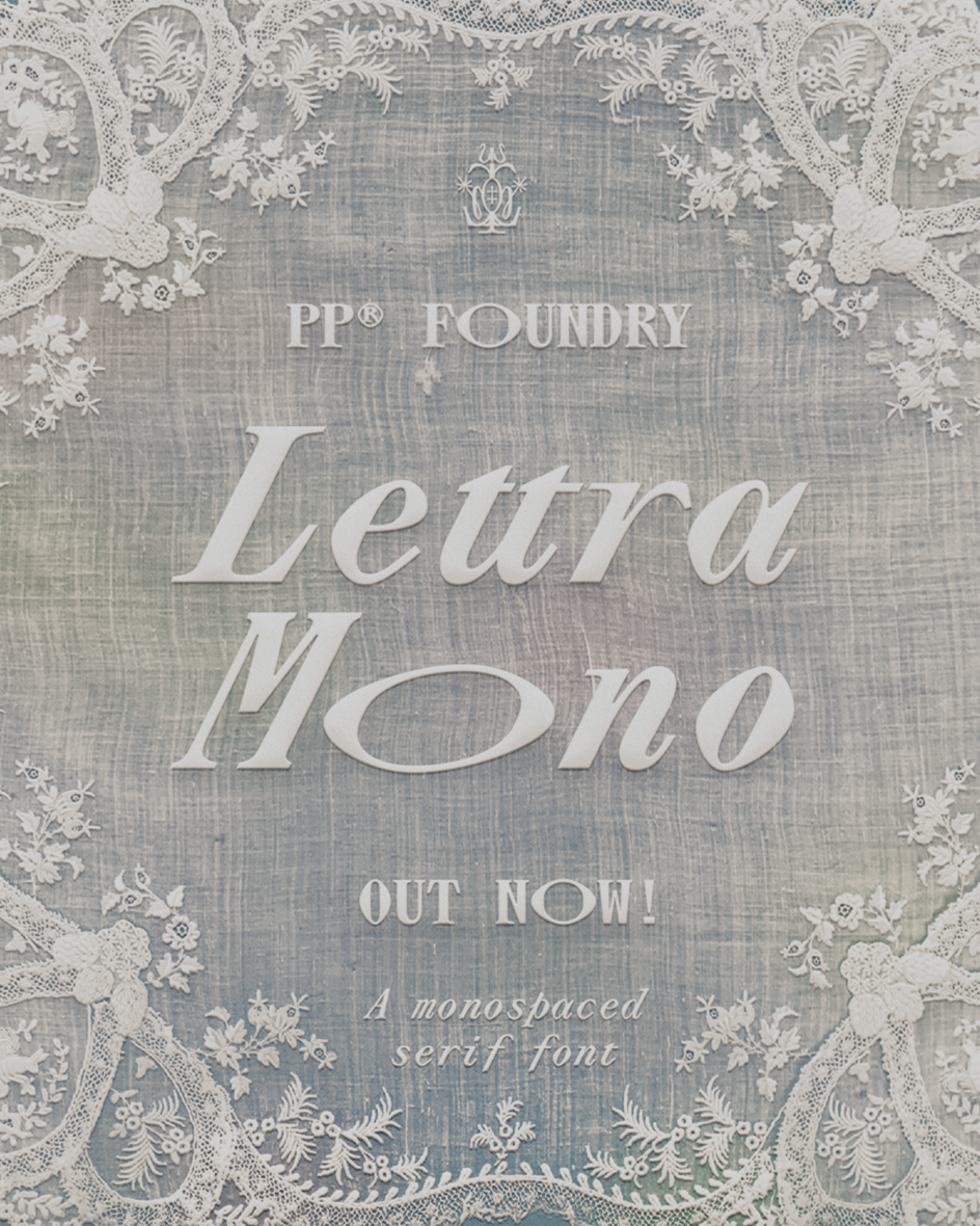 Lettra Mono by Pangram Pangram