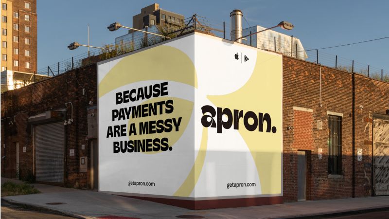 Not just another fintech brand': a new identity for Apron shirks
