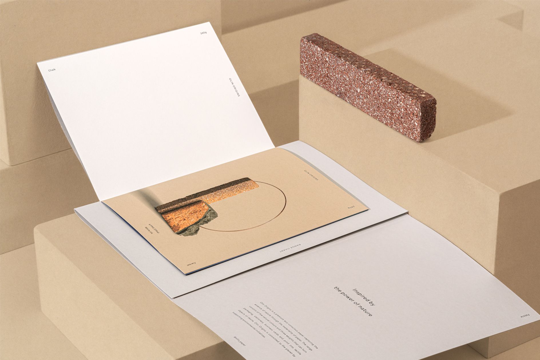 Designing for designers: new Olin Origins paper branding merges graphic ...