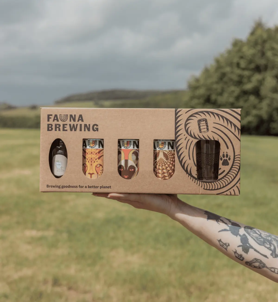 Fauna Beer & Gin Gift Box by Fauna Brewing