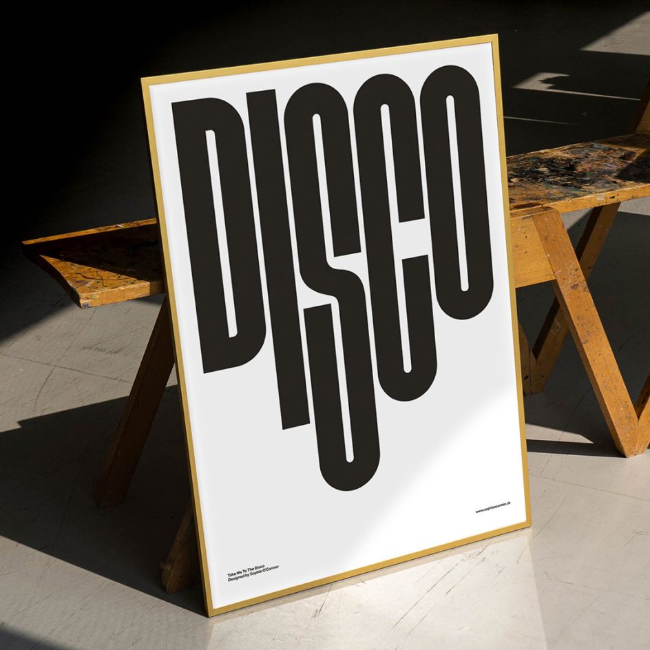 Take Me To The Disco Poster by Sophie O'Connor