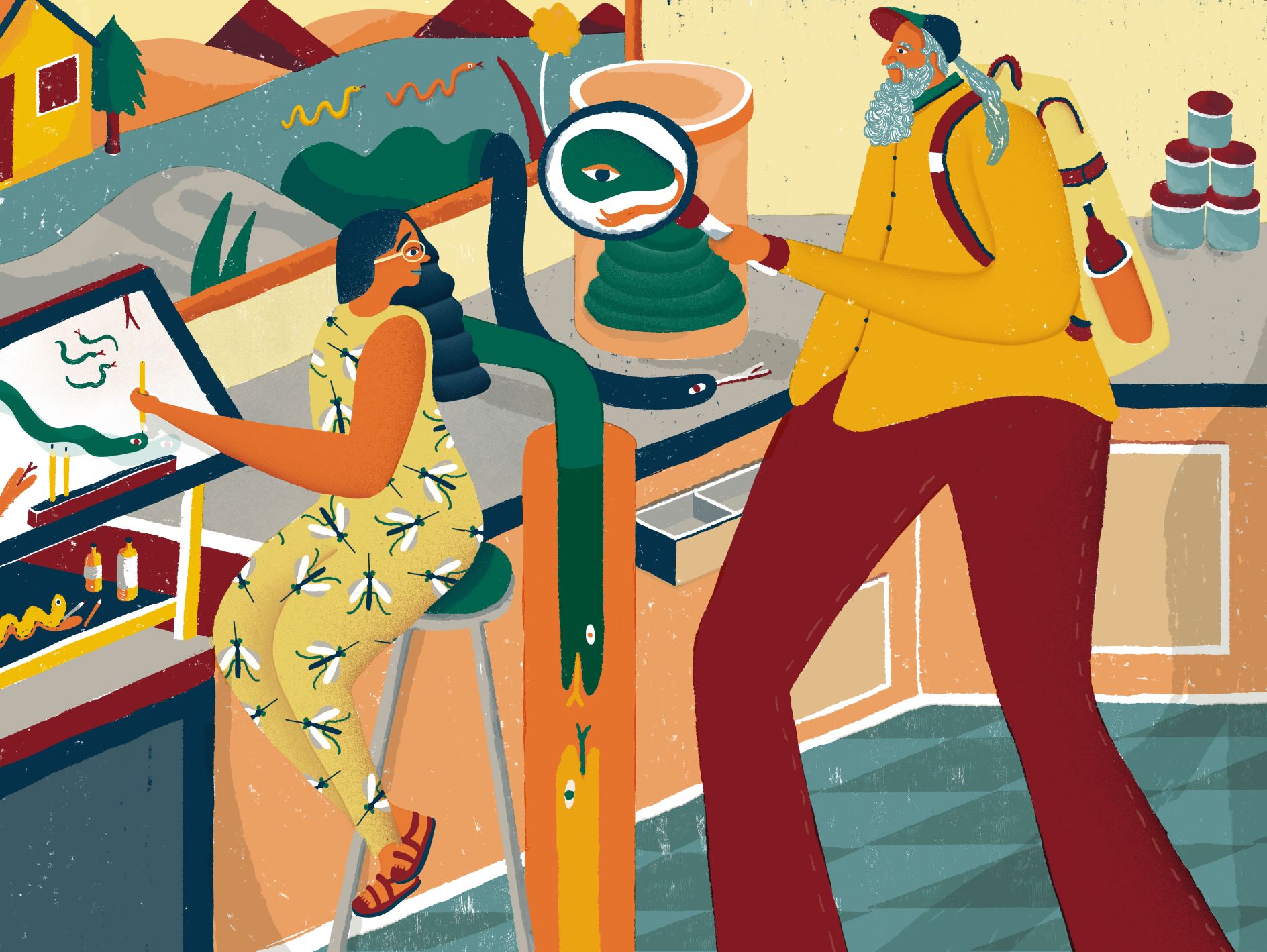 Ellice Weaver's delightfully bright and colourful illustrated ...