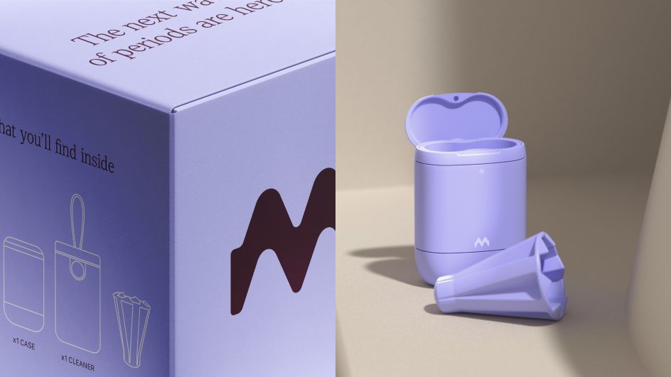 Emm is a smart menstrual cup that tracks periods automatically