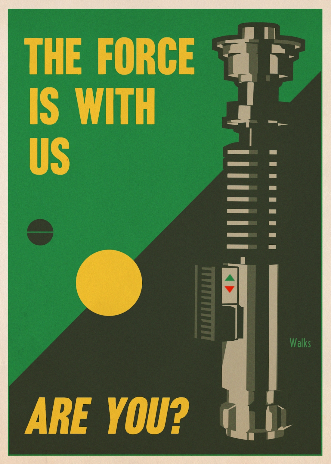 Use The Force: Classic Star Wars iconography transformed into ...