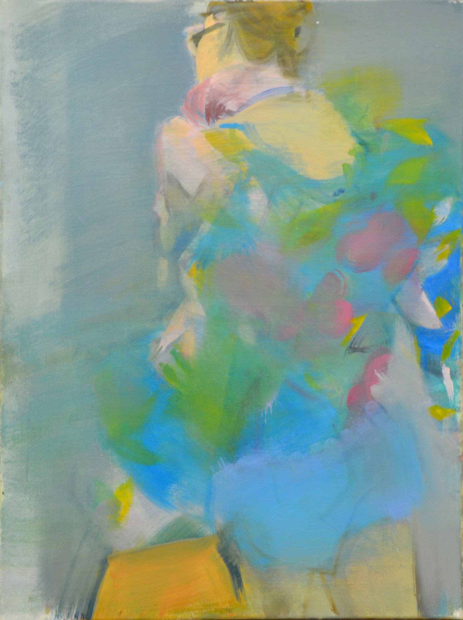 Carly Silverman's figurative, abstract paintings that capture her ...