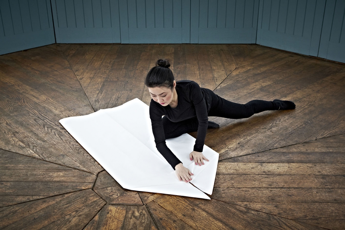 Artist Coco Sato Folds A Larger Than Life Giant Origami