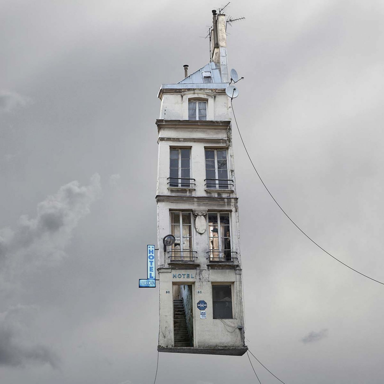 The Flying Houses: Fine art photographs that explore the poverty of a ...