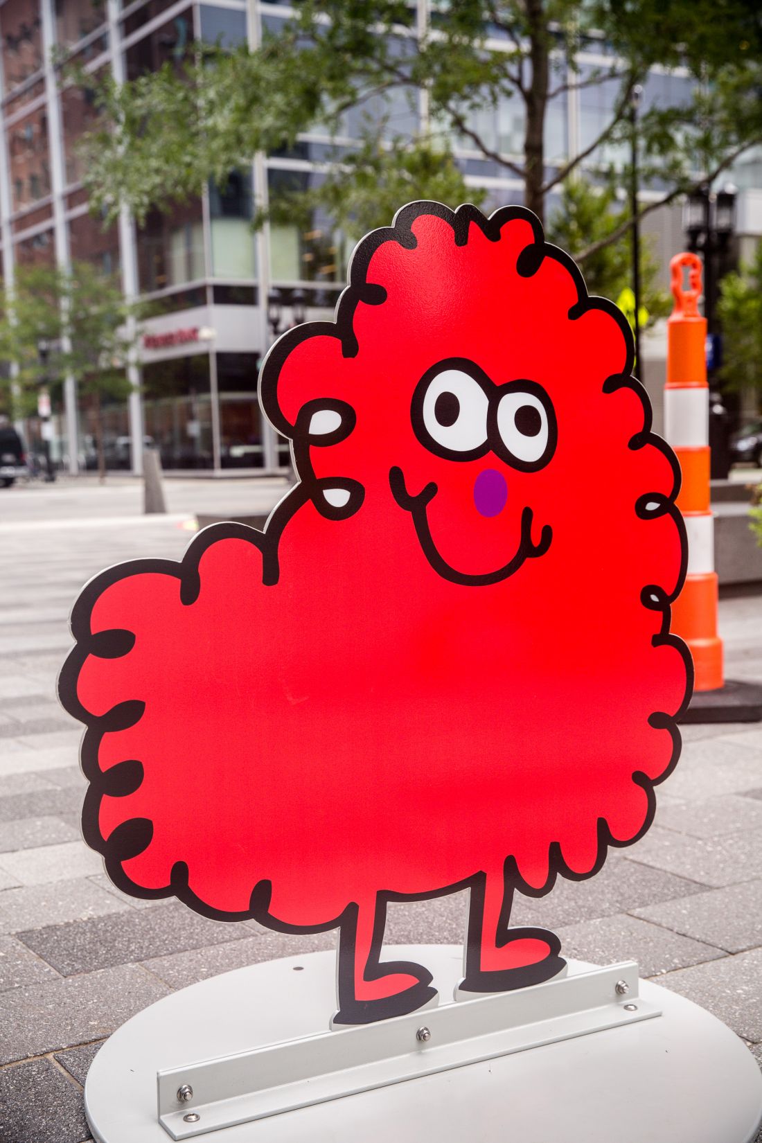 Famous doodler Jon Burgerman cheers up Boston with a fun