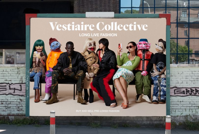 Puppets made from pre-loved clothing strut the catwalk in new