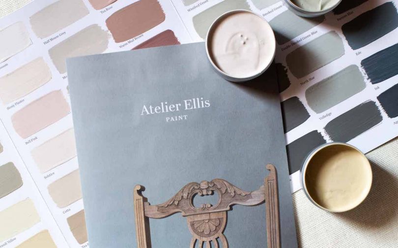 Counter Studio S Quietly Beautiful Identity For Indie Paint Maker Atelier Ellis Creative Boom