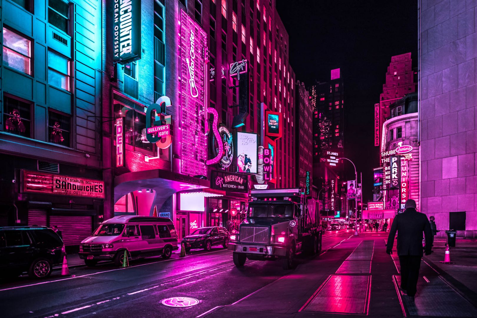 New York Glow: satisfying neon photography series of the Big Apple at ...