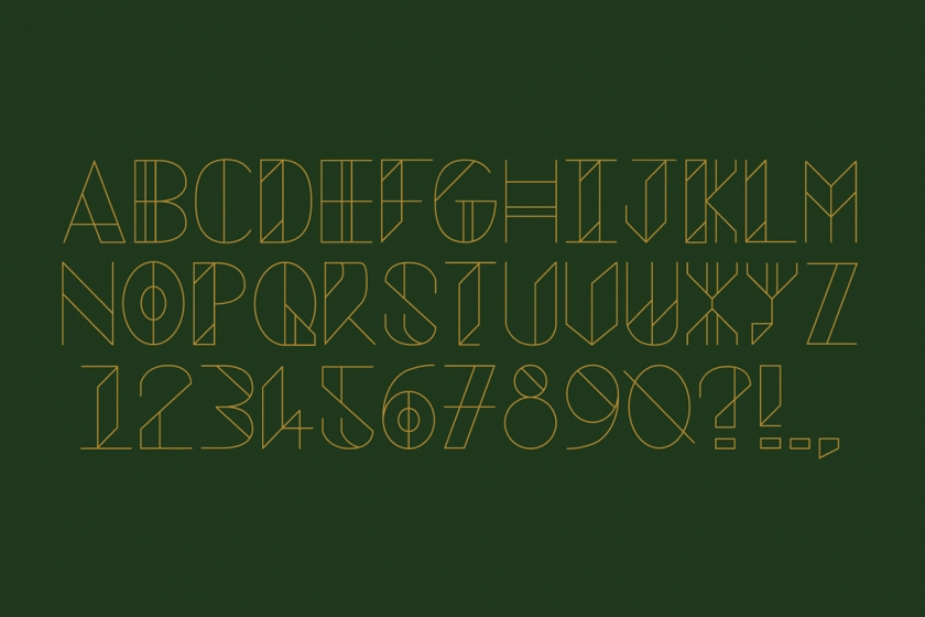 12 great typefaces created by graphic design students | LaptrinhX