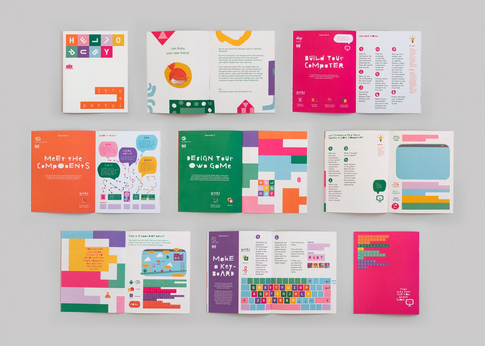 Hello Ruby: Visualising a celebration of computing by creative agency ...