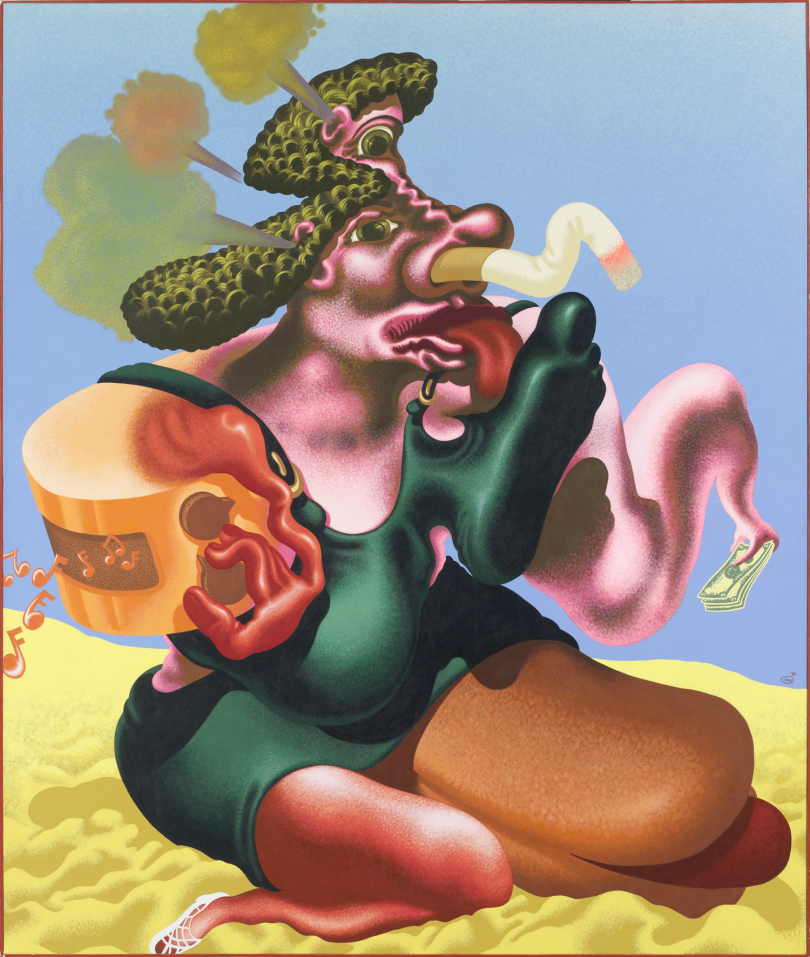 810px x 957px - Colour and chaos: the pioneering pop art of Peter Saul | Creative Boom
