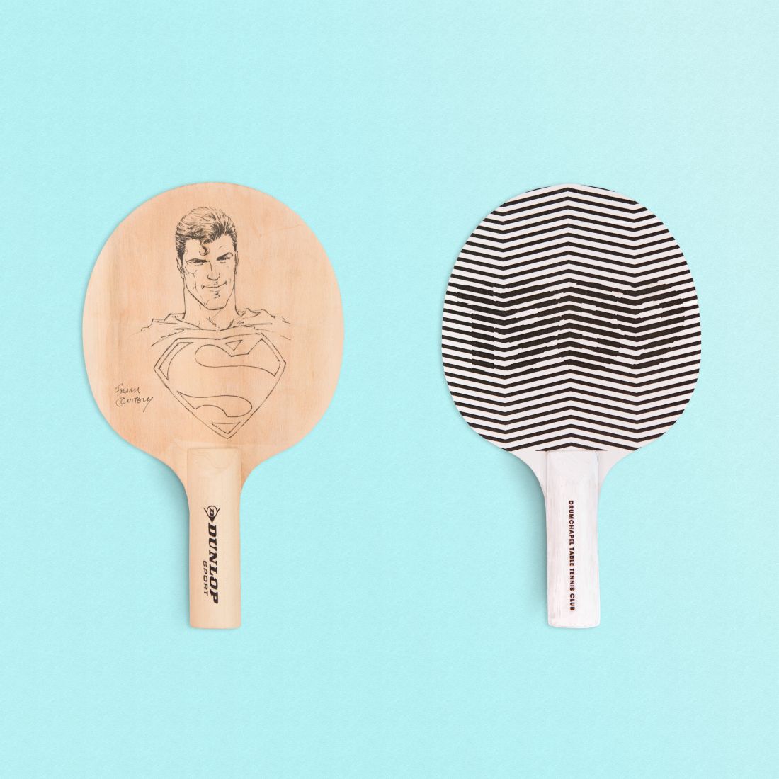 Table Tennis Paddles Get A Creative Makeover To Raise Funds For A