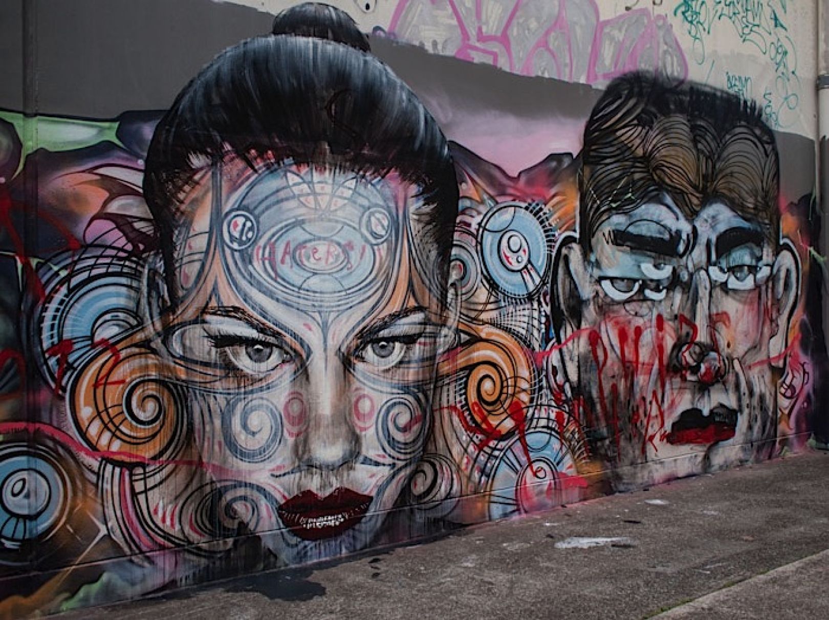 Street Artist Rone And His Glamorous Women 