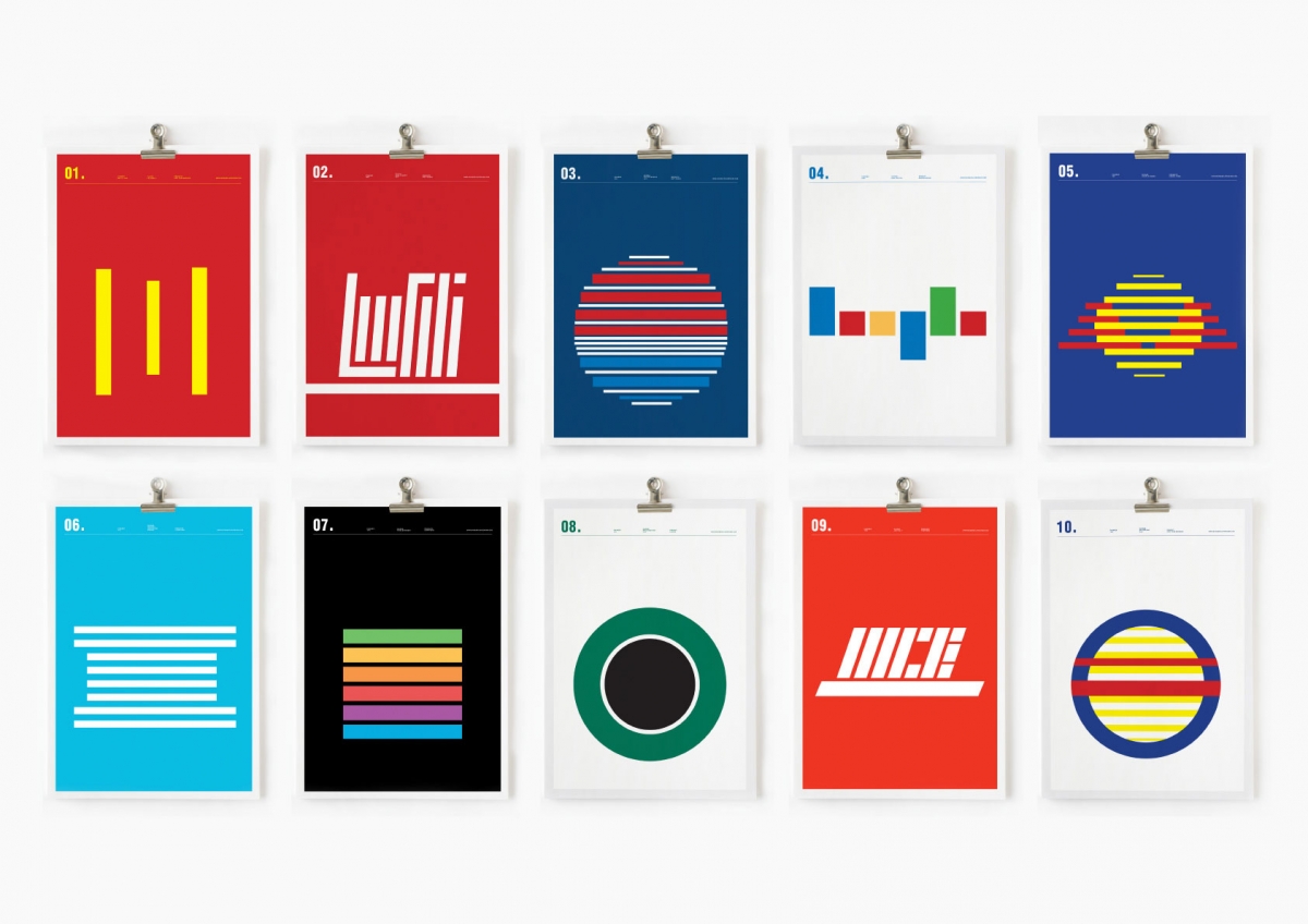 Minimalist Posters Of Some Of The World s Most Famous Logos Creative Boom