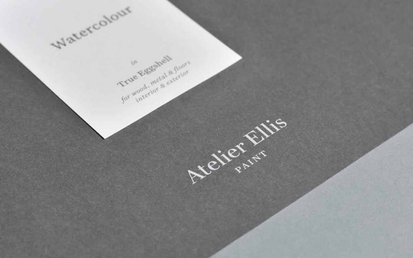 Counter Studio S Quietly Beautiful Identity For Indie Paint Maker Atelier Ellis Creative Boom