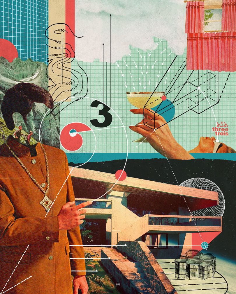 Andrew Mcgranahans Surreal And Psychedelic Collage Art Crafted From Vintage Magazines Creative Boom 