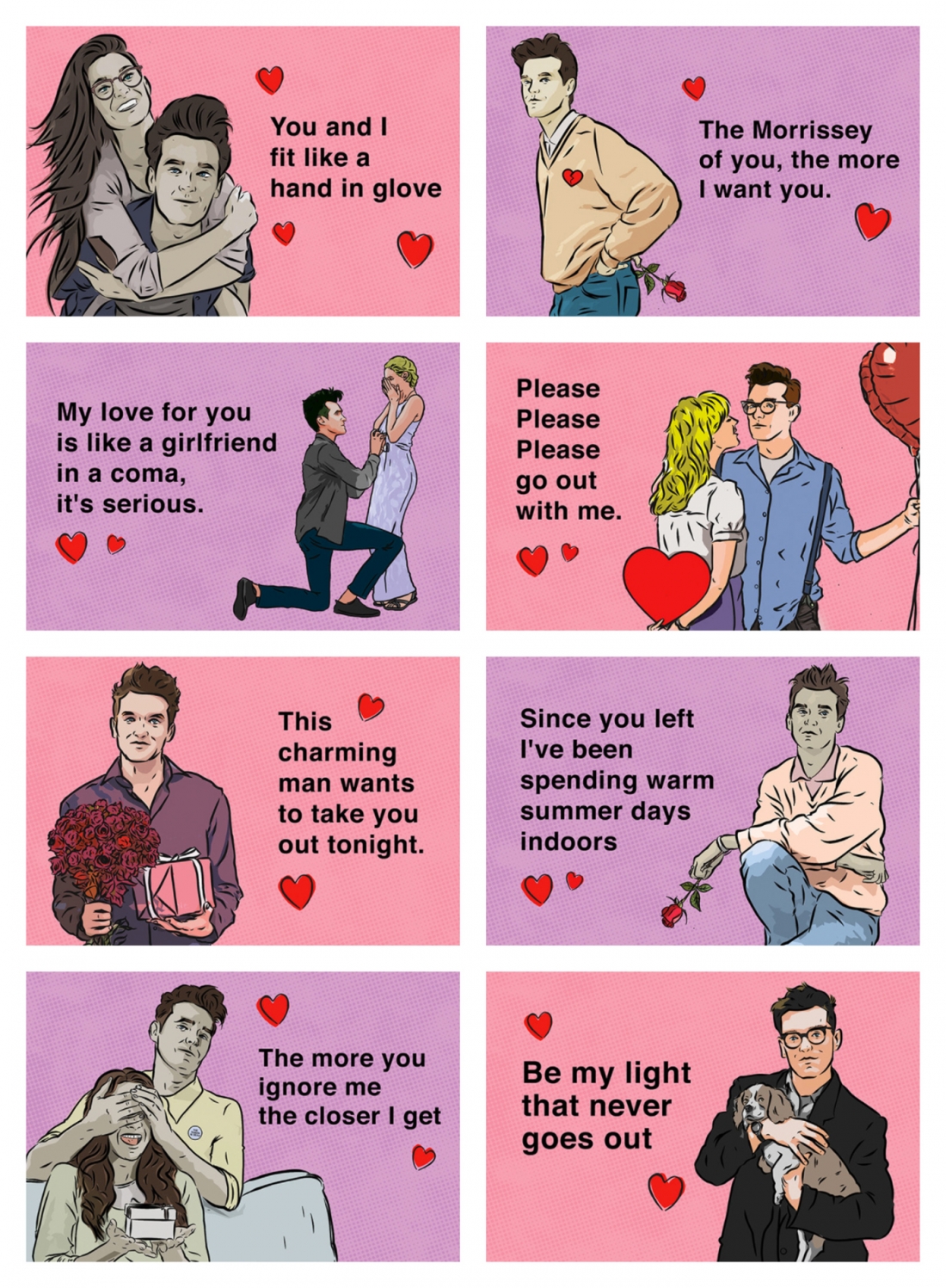 Morrissey S Cards Of Love Are Designed To Make You Smirk Smile And Shed A Tear Creative Boom