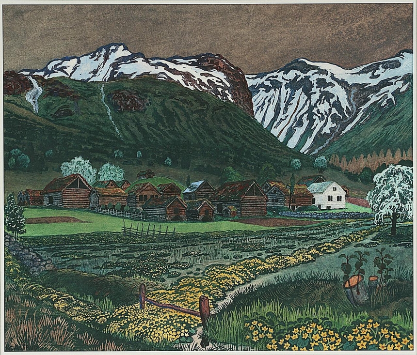 Painting Norway: Beloved artworks of Norway by Nikolai Astrup ...