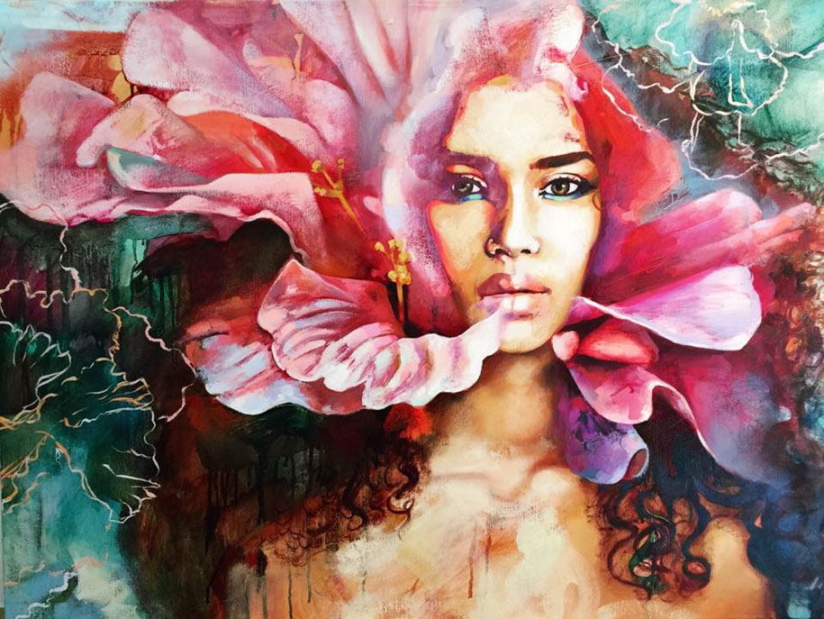 Dreamlike Art Teen Artist Brings Her Dreams To Life Through Her