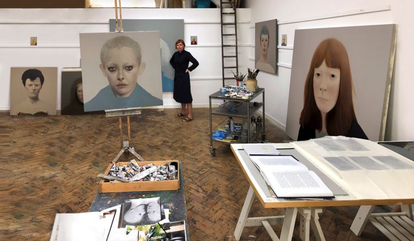 Exquisite portrait paintings by British artist Sarah Ball that focus on ...