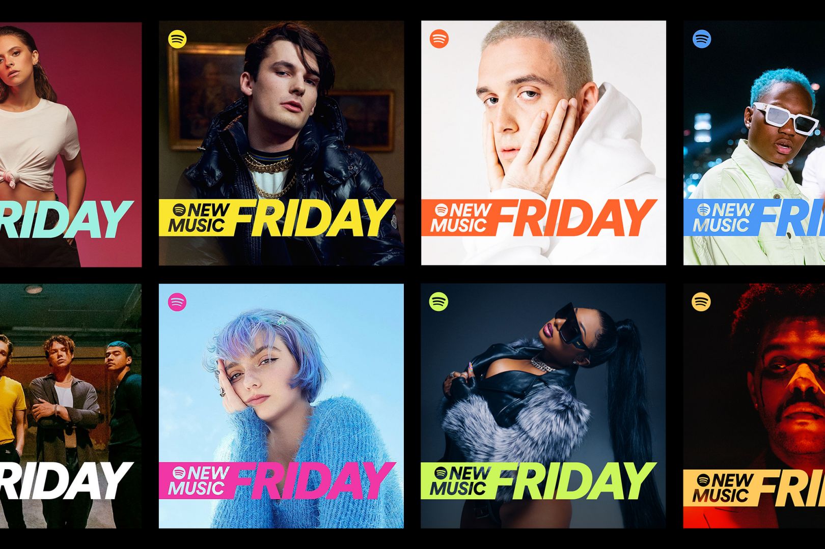 Spotify's new identity, branding and launch campaign for its New Music