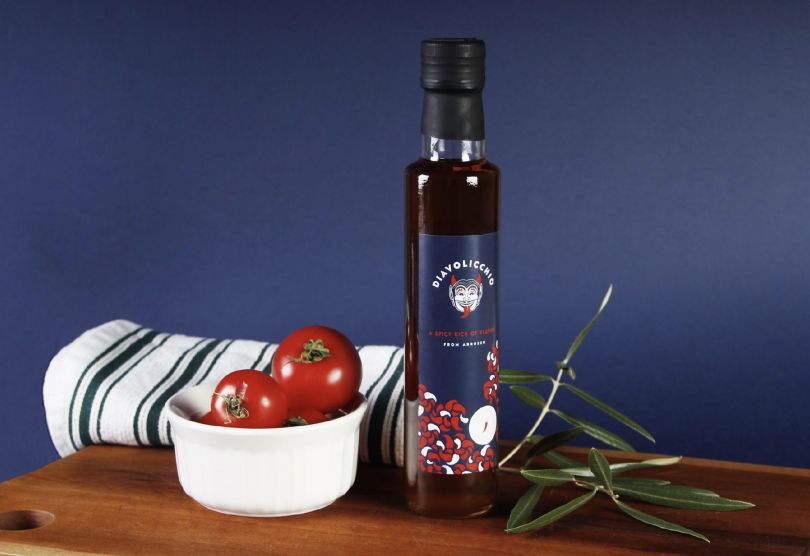 Devilish designs for olive oil brand Diacolicchio | Creative Boom