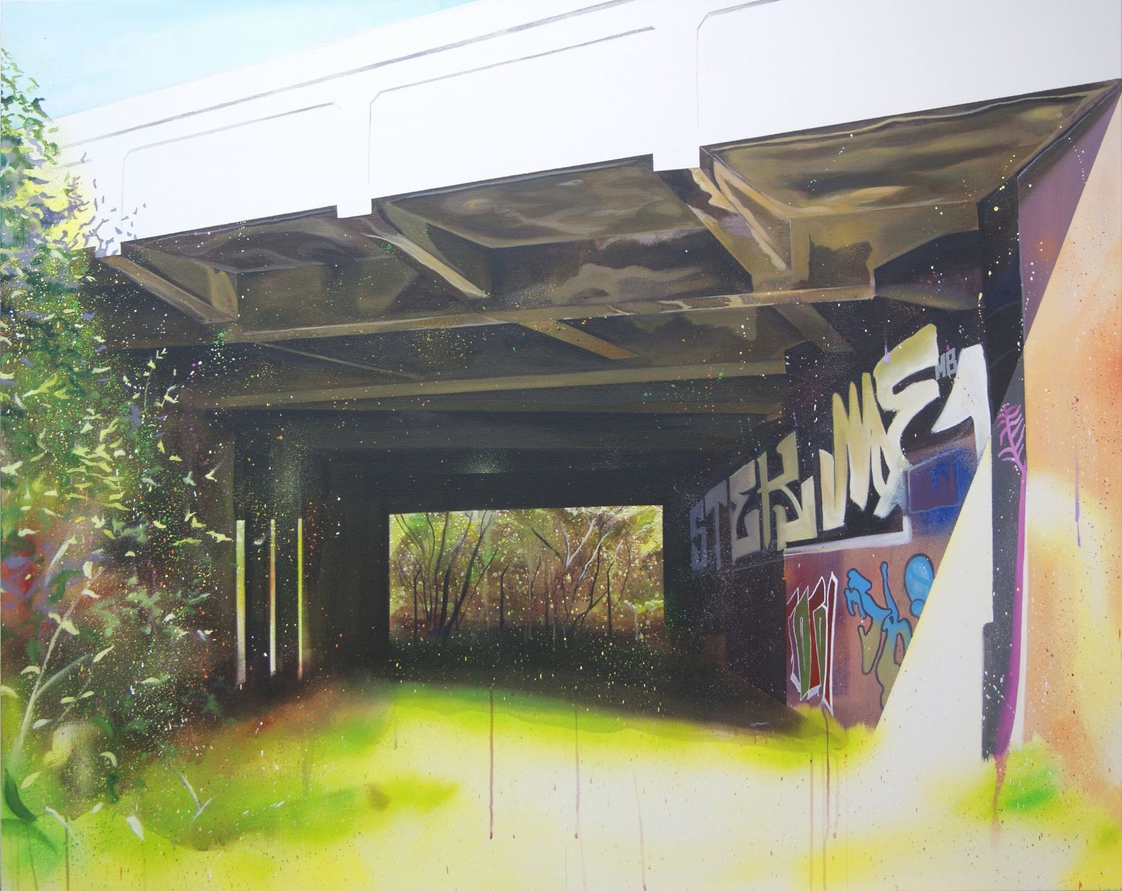 Terra Incognita: Ross M Brown's paintings of billboards, forgotten ...