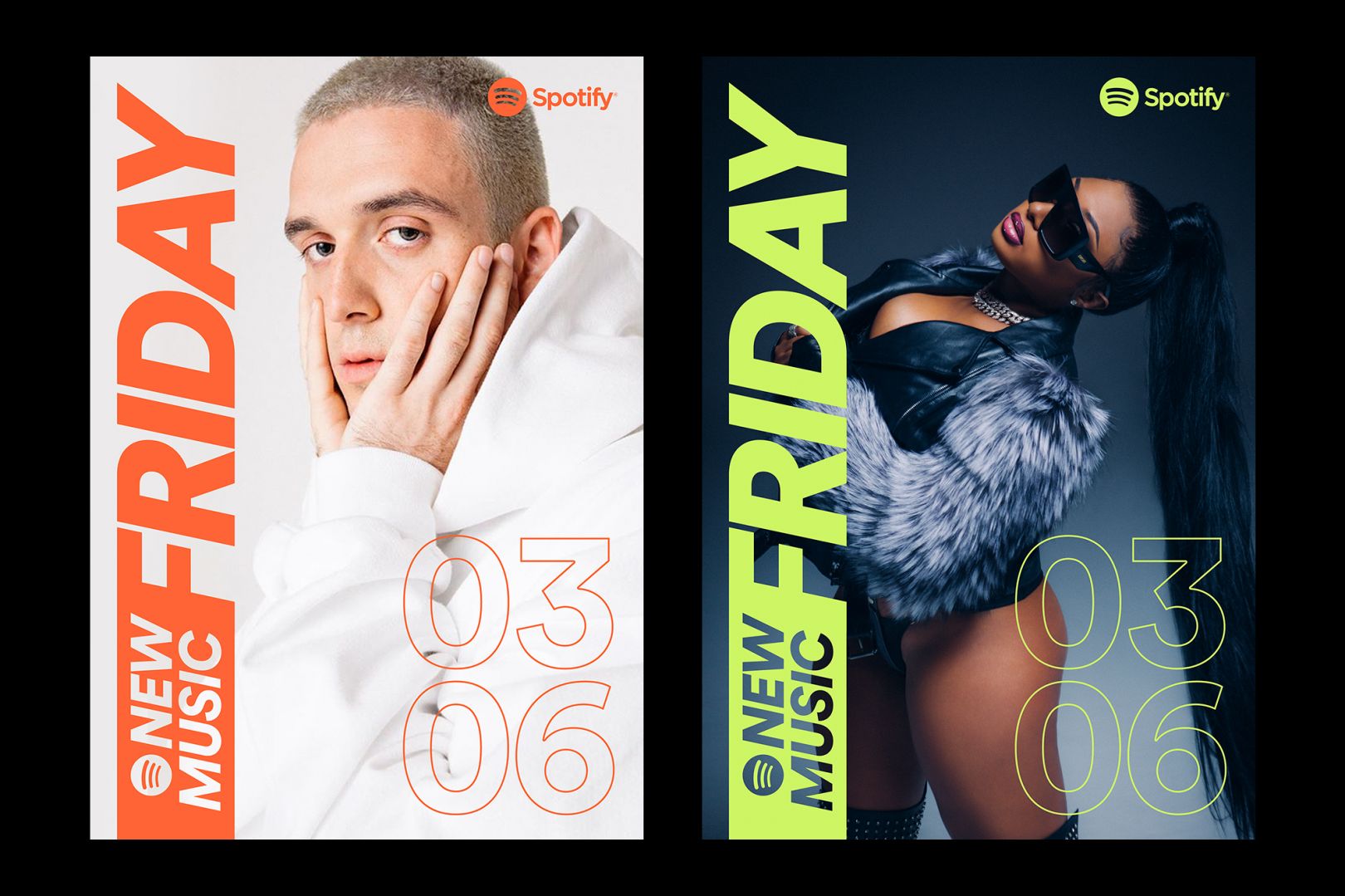 Spotify's new identity, branding and launch campaign for its New Music