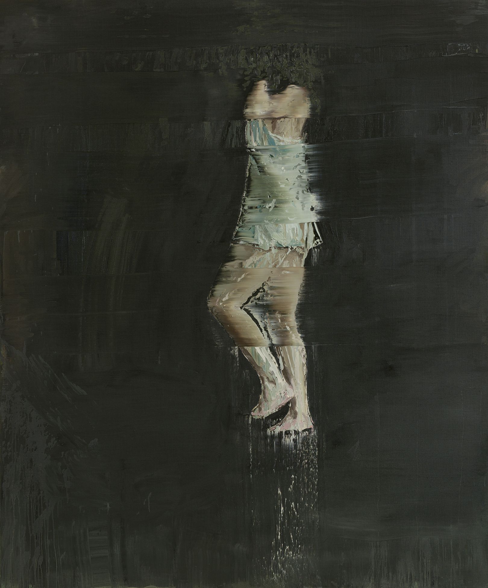 Human Perspectives: Andy Denzler's Glitched Paintings Of People In ...