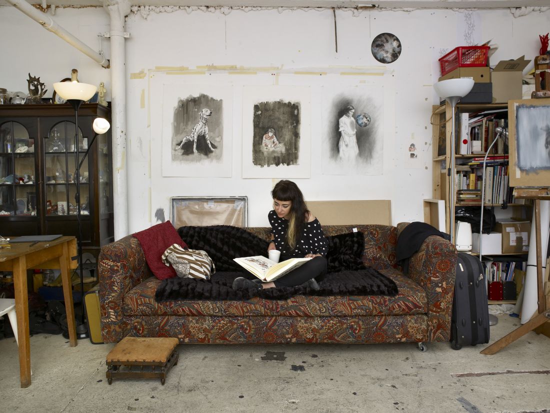 Manchester artist Rachel Goodyear takes us on a tour of her studio at ...