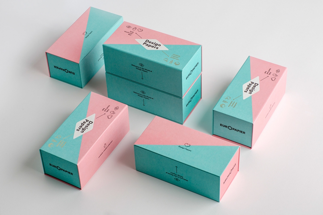 Mint green and pastel pink colour palette makes Design Papers a sweet ...