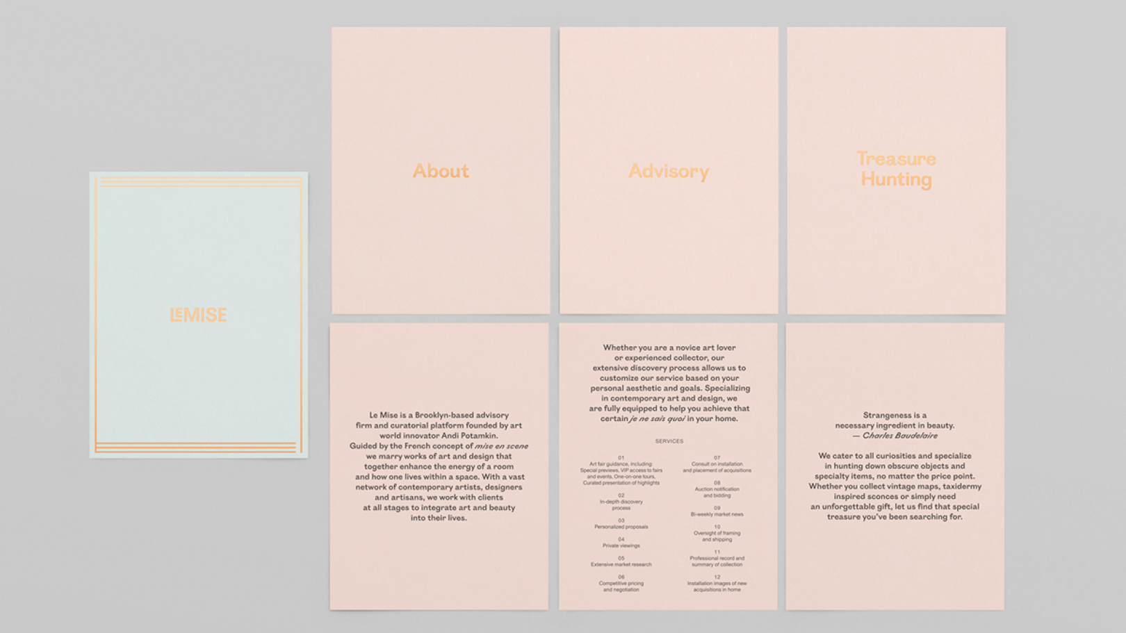 Candy Coloured Branding For Le Mise Oozes Femininity With A Hint Of 