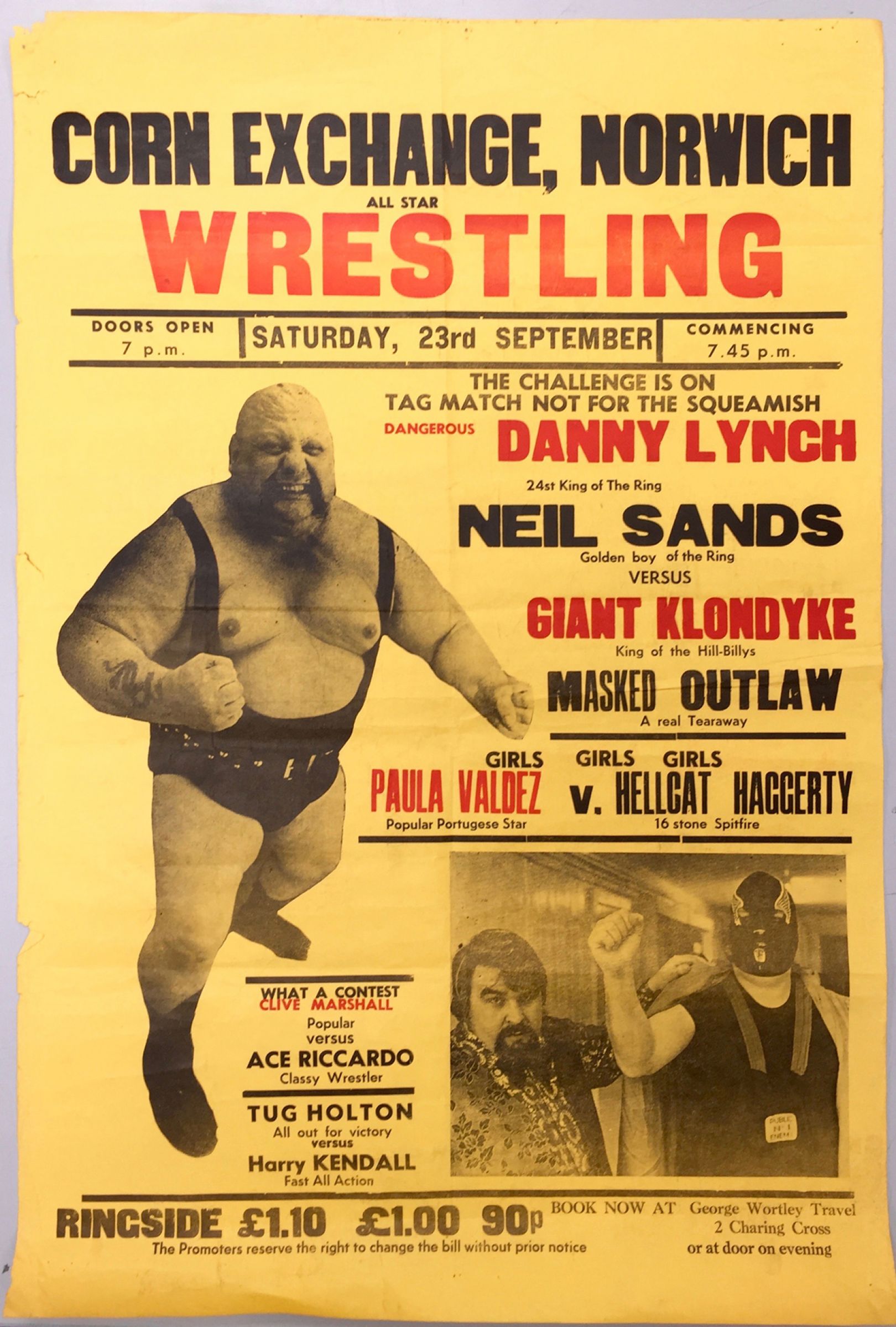 Grunts And Grapples A Visual History Of The Golden Age Of British Wrestling Creative Boom