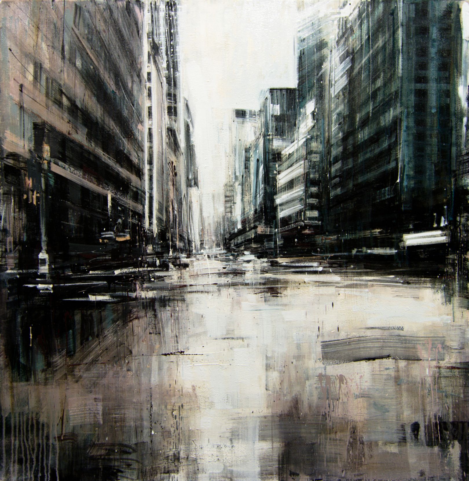 Painted Cityscapes: Blurred scenes that capture the throbbing pulse of ...